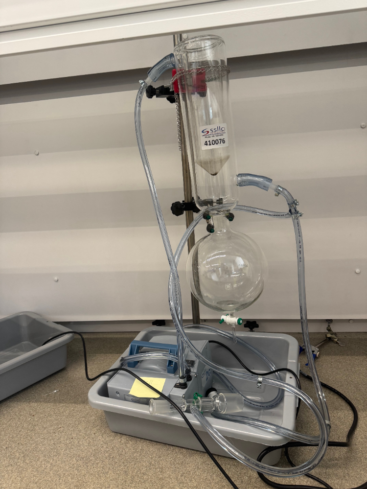 Image of Chemglass Glass Condenser w Pump